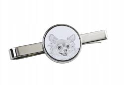 Art-Dog Chihuahua hosszú szőrű nyakkendőtű kutyával, az Ön fényképével (5055882496118)