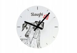 Art-Dog Perzsa agár, Saluki kutya lógó és álló óra, személyre szabható fénykép (5060381107281)