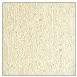 Ambiente Elegance Pearl Cream dombornyomott szalvéta - 15 darabos (VR-13306920)