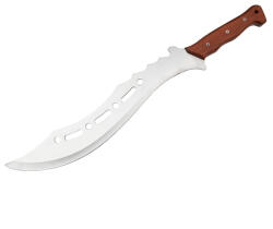 DEPOX Maceta de vanatoare, otel inoxidabil, 58 cm, maro (056)