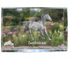 Art-Dog Zweibrucker ló kristályos fotó, emléktárgy, trófea, köszönetajándék (5055882468450)