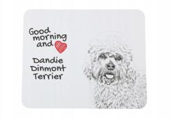 Art-Dog Dandie Dinmont terrier egérpad kutyával, saját fotóval (5055882491533)