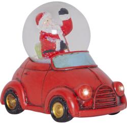 Star Trading Karácsonyi dekoráció üveggömb Mikulás folyadék Led Vinter (992-57)