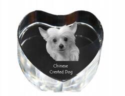 Art-Dog Kínai kristály szív, dísz, kutya fényképes ajándéktárgy (5055882445123)