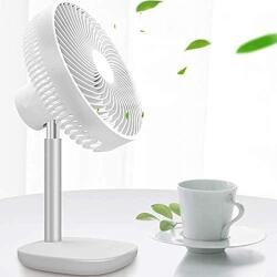  Asztali Ventilátor, 4 üzemmód, USB, fehér (6917988675462)