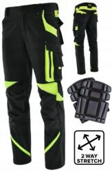 Keilor Munkavédelmi Elasztikus Sztreccs Nadrág spandex Fényvisszaverő térdvédő 56-os (SPODNIE NEOFLEX + WKŁDY NA KOLANA)