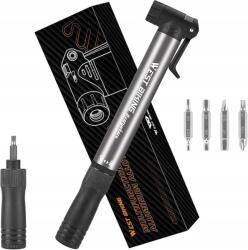 West Biking Kerékpárpumpa Alumínium Csavarhúzó Készlettel (6914375467686)
