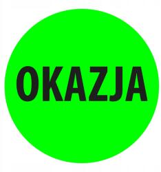 Print&Stick Ármatrica 30mm 480db címke Fluoro zöld "Alkalom (61141)