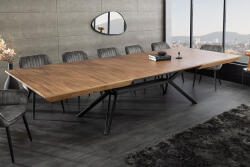 Giant Stílusos bővíthető étkezőasztal Grandello 200-320 cm dió