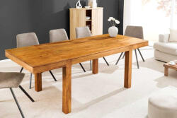 Pure Stílusos bővíthető étkezőasztal RoyalWood 120-200 cm akác