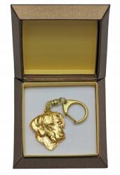 Art-Dog Rhodesian Ridgeback aranyozott kutya kulcstartó ajándékdobozban kulcstartó (5906111205035)