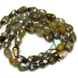  Agata Colorata Margele Pietre Semipretioase Picatura Fatetate- 14 x 10 mm - concepttropic - 60,00 RON