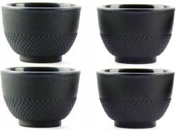 Sokomedica Öntöttvas Csészék 4 db-os Öntöttvas Tea Szett (881350)