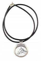 Art-Dog Haflinger szíjas medál lóval, nyaklánc fényképpel (5060381104082)