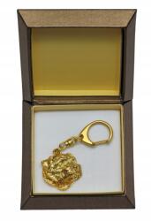 Art-Dog Norfolk terrier aranyozott kutya kulcstartó díszdobozban, kulcstartó (5906111205981)