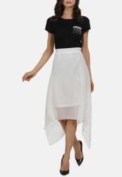 Faina Rock aszimmetrikus szoknya, fehér, S