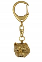 Art-Dog West Highland White terrier aranyozott kutya kulcstartó, kulcstartó (5906111204373)