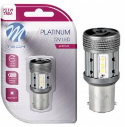 m-tech P21W Led Izzó Fehér Canbus Retrofit BA15s Aktív Hűtés 12/24V 10W