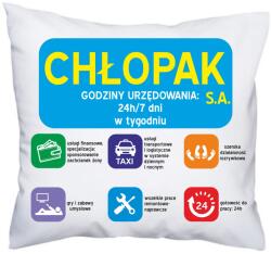 agmART Fotó Párna Férj Sa Fiú ajándék felirattal (FOTO PODUSZKA)