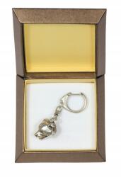 Art-Dog Staffordshire Bull Terrier kutya kulcstartó díszdobozban, kitűző (5906111208074)