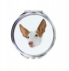  Ibizai podenco kompakt zsebtükör geometrikus kutyával (5056739226001)
