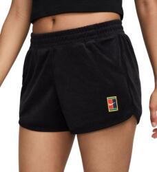 Nike Pantaloni scurți tenis dame Nike Court Mid-Rise French Terry Tennis (FQ2282-010)