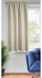 EUROFIRANY Rita egyszínű dekor függöny Cappuccino barna 140x175 cm