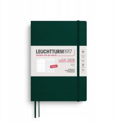 Leuchtturm1917 Heti naptár Leuchtturm1917 18M A5 Forest Green 25/26 (372806)