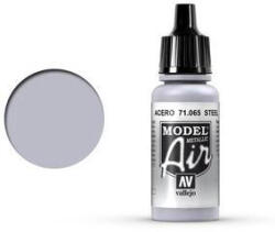 Acrylicos Vallejo VALLEJO MODEL AIR 71.065 ACÉLMETÁL akril airbrush festék 18 ml () (71.065/571065)