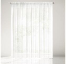 EUROFIRANY Rebecca fényáteresztő függöny finom esőszerkezettel Krémszín 350x250 cm