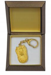 Art-Dog Yorkshire terrier aranyozott kutya kulcstartó díszdobozban, kulcstartó (5906111205707)