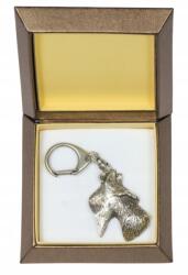 Art-Dog Skót terrier kulcstartó kutyával ajándékdobozban, kulcstartó (5906111208197)