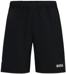 BOSS Pantaloni scurți tenis bărbați BOSS Stretch-Poplin Shorts with Contrast Logo (50495836-001)