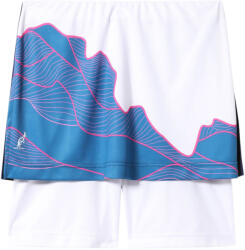 Australian Fustă tenis dame Australian Ace Skirt With Print In Front - blue cosmo (TEDGO0017-842)