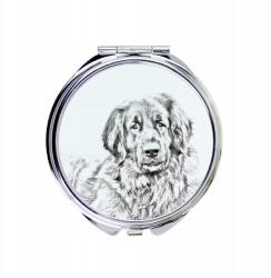  Leonberger kompakt zsebtükör kutyával, fényképpel (5055882481428)