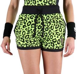 Hydrogen Pantaloni scurți tenis dame Hydrogen Panther Tech Shorts - fluo yellow (T01710-724)