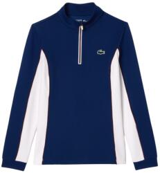 Lacoste Hanorace tenis dame Lacoste Slim Fit Quarter-Zip Sweatshirt - navy blue/white (SF1962-00-H6B)