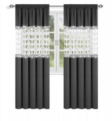 Flying Függöny Áttört Függöny Cirkóniákkal Kész Szalag 145x250 (YH3 ZT)