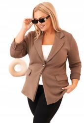 Kesi Fango női blézer Plus Size elegáns gombos (5907302513427)