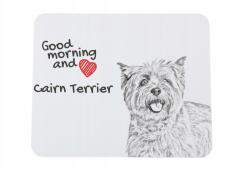 Art-Dog Cairn Terrier egérpad kutyával, az Ön fényképével (5055882490611)