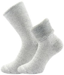 BOMA házi készítésű fehér zokni (Polaris) M