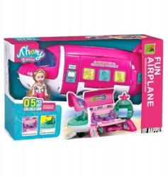 Repülőgép játékszett babával 11 db-os