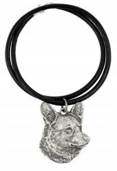 Art-Dog Cardigan Welsh Corgi nyaklánc kutyával, kézműves medál, medál (5906111280834)