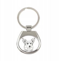 Art-Dog Pembroke Welsh Corgi kutya kulcstartó, fényképes kulcstartó, medál (5055882472396)