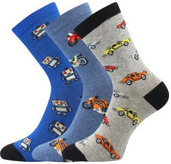 BOMA 3PACK gyerek zokni többszínű Boma (057-21-43 XVII - mix B) 35/38