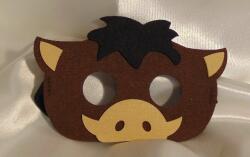  Vaddisznó álarc gumis pánttal