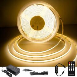  Ttway Cob Led szalag 4000K természetes fehér 10m dimmelhető 24V 384 LED/m (B0BP7FXK2G)
