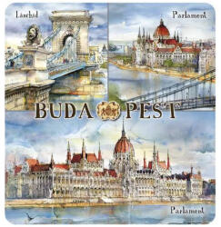 Czworka Hűtőmágnes, Budapest (magn-BU15)