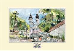 Czworka Reprodukció 10x15cm, Tihany (rp10x15-TIH01)