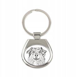 Art-Dog Ausztrál juhászkutya kulcstartó, fényképes kulcstartó, medál (5055882472648)
